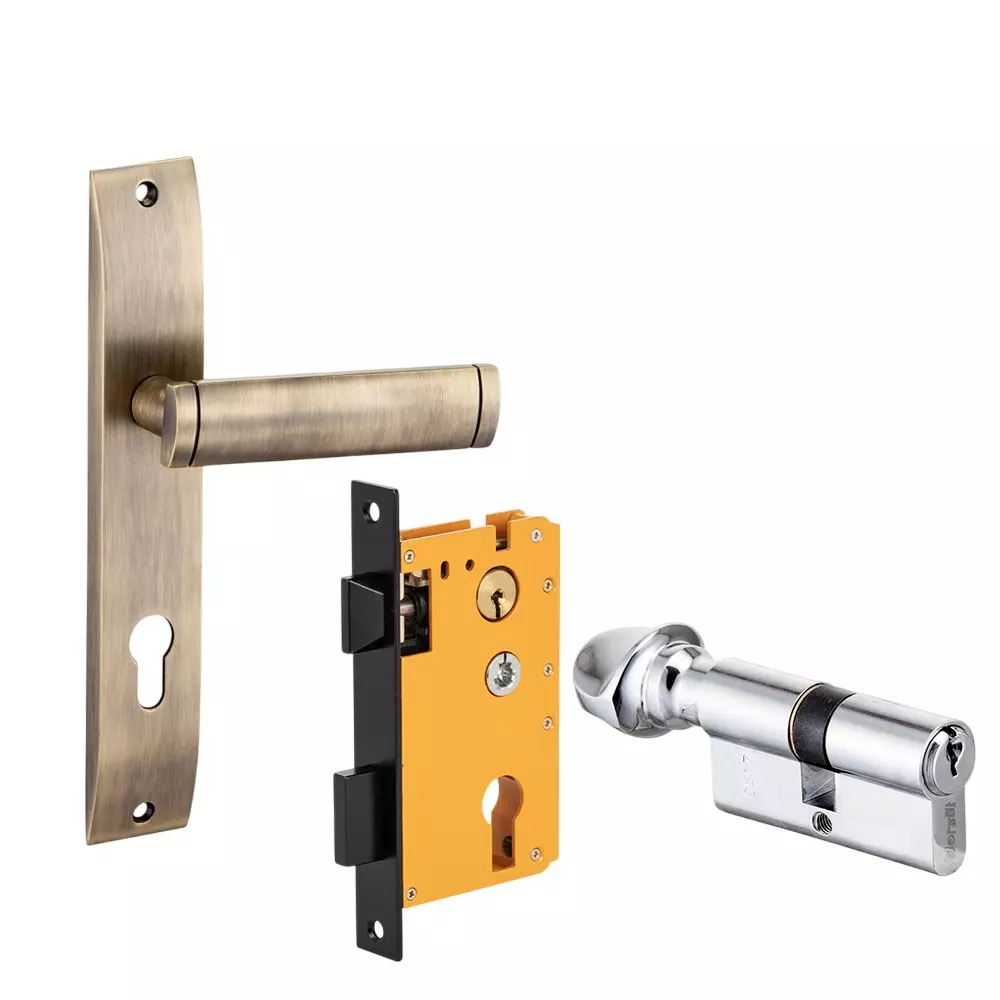 Dorset HL Series Dave Lock Sets 60 & 70 mm PT Finish, HL DAV