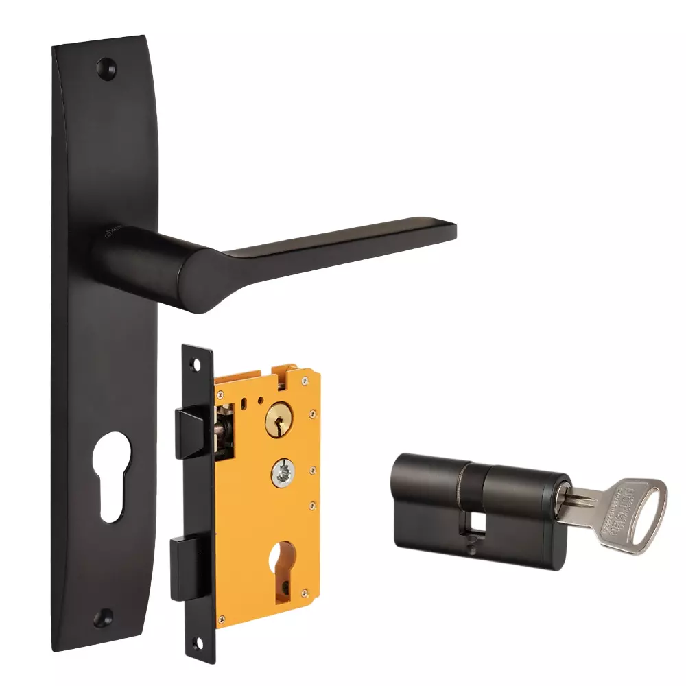 Dorset ML Series Chase Lock Sets With Both Side Key Cylinder 60 mm GM Finish, ML CHS OR