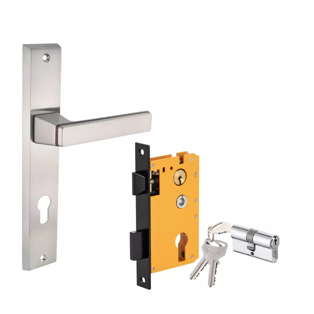 Dorset ML Series Fold Lock Sets With Both Side Key Cylinder 70 mm SSWD Finish, ML FOL OR