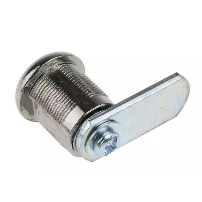 Euro-Locks a Lowe Fletcher group Company Die Cast Zinc Camlock 20 mm Panel-to-Tongue 19.1x16.6 mm Cutout Round, 4412012