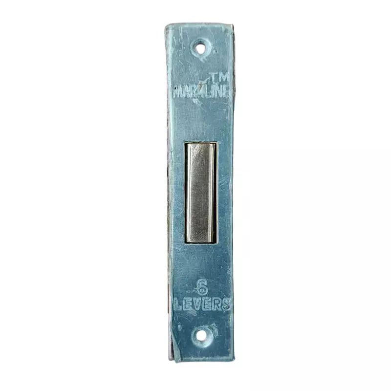 Markline Table Lock Mild Steel 6 Lever Right Opening Silver
