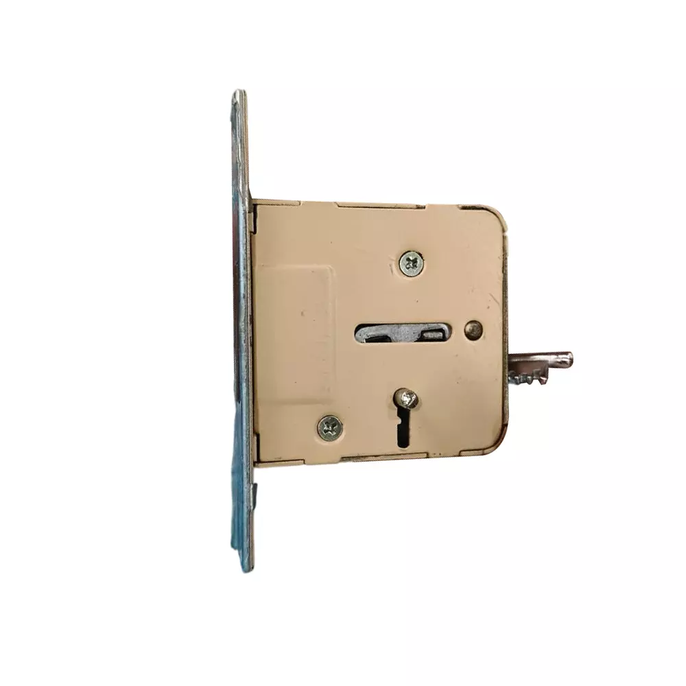 Markline Table Lock Mild Steel 6 Lever Right Opening Silver