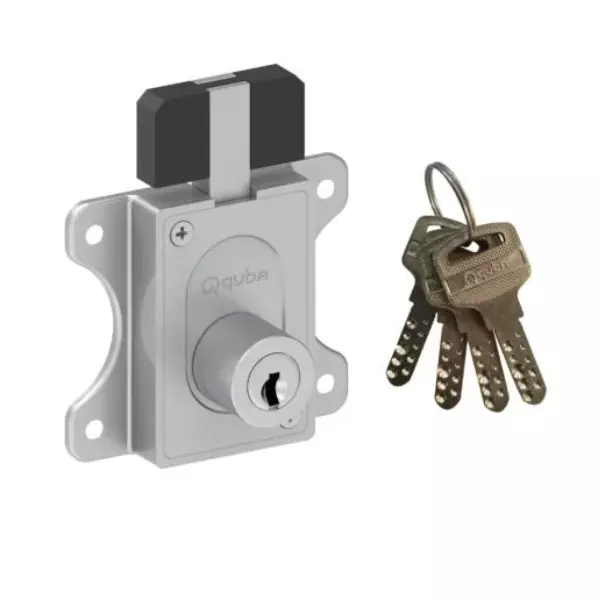 Quba Center Sliding Lock 25 mm SS Finish, Q 203CSL