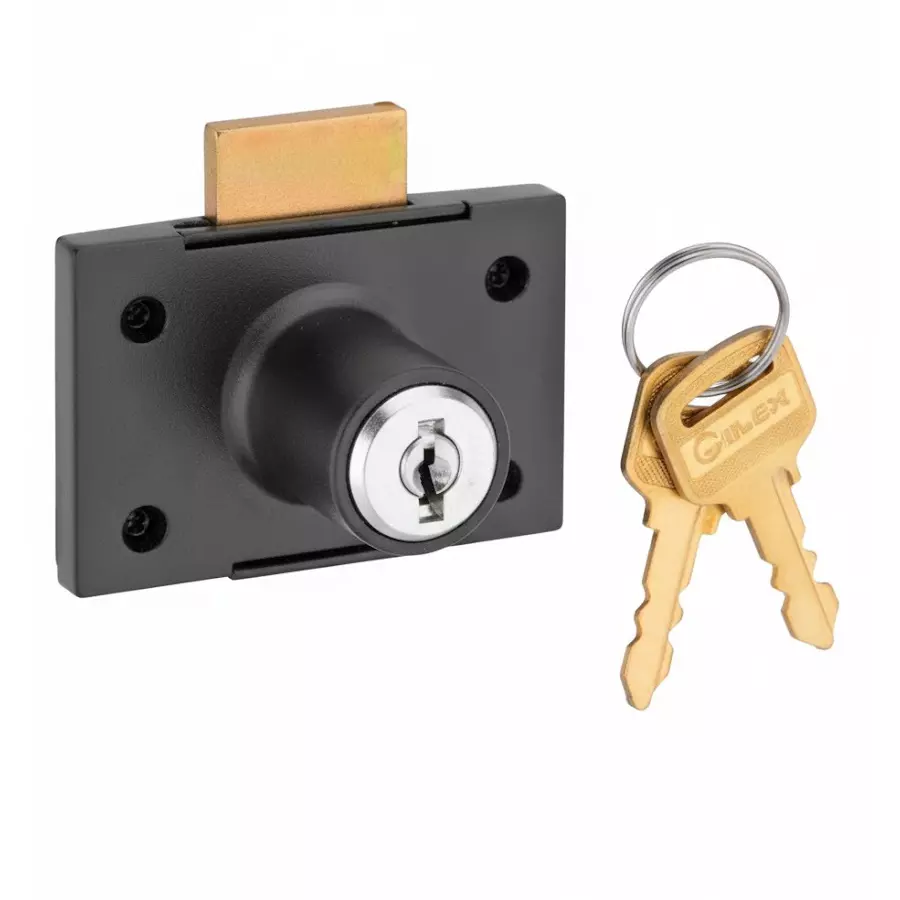 Quba Multi Lock Regular Key Black Finish, Q 200M 10B