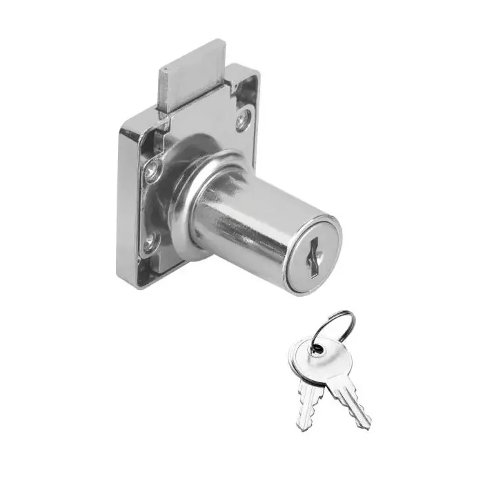 OZONE Multi Purpose Lock 32 mm Door Thickness With Rectangular Bolt Nickel Steel Key Zinc Die Cast Lock Material, OE-MPLS 32MM CP