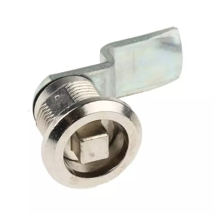 Euro-Locks a Lowe Fletcher group Company Camlock 12.8 mm Panel-to-Tongue 16.3x14.1 mm Cutout Key Unlock, B236086