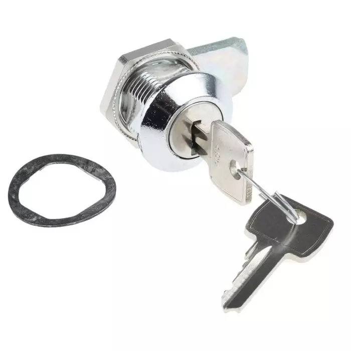 Euro-Locks Camlock 16 mm Panel-to-Tongue 23x20.2 mm Cutout Key Unlock, F328-03-2
