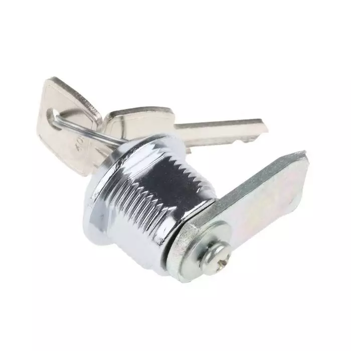 Euro-Locks Camlock 16 mm Panel-to-Tongue 23x20.2 mm Cutout Key Unlock, F328-03-2