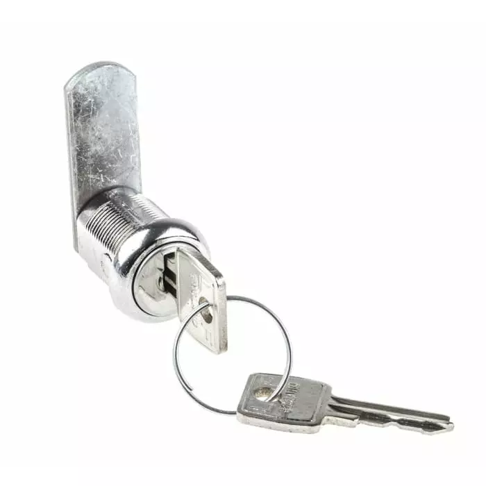 Euro-Locks a Lowe Fletcher group Company Camlock 20 mm Panel-to-Tongue 19.1x16.6 mm Cutout Key Unlock, 1336012