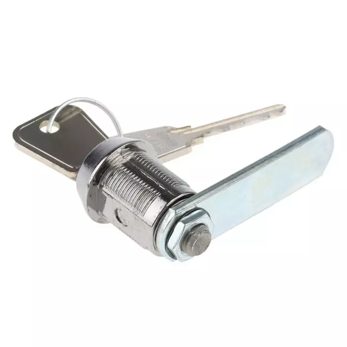 Euro-Locks a Lowe Fletcher group Company Camlock 20 mm Panel-to-Tongue 19.1x16.6 mm Cutout Key Unlock, 2105512