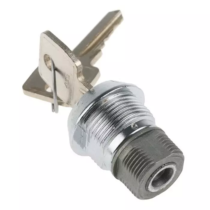 Euro-Locks a Lowe Fletcher group Company Camlock 13 mm Panel-to-Tongue 20.1x17.6 mm Cutout Key Unlock, F5E-03-2