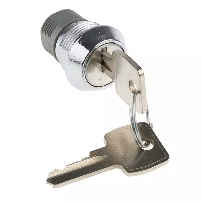 Euro-Locks a Lowe Fletcher group Company Camlock 13 mm Panel-to-Tongue 20.1x17.6 mm Cutout Key Unlock, F5E-03-2