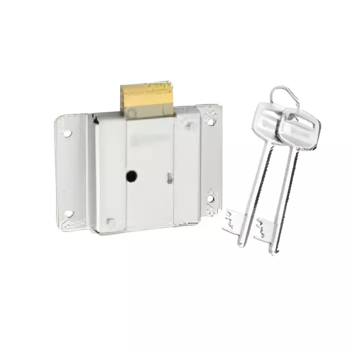 Quba Universal Cupboard Lock SS Finish, Q UCL