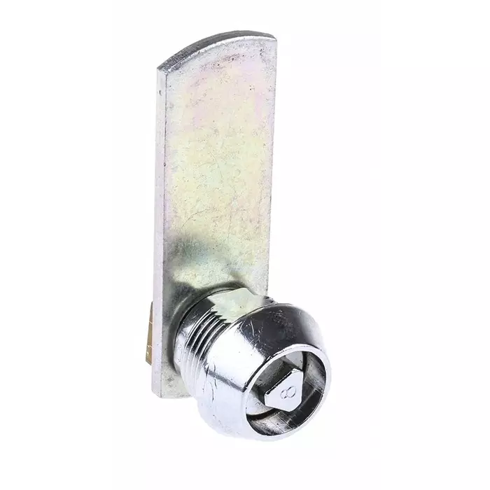 Euro-Locks a Lowe Fletcher group Company Camlock 12 mm Panel-to-Tongue 22.7x19.2 mm Cutout Key Unlock, 5500-0501BA