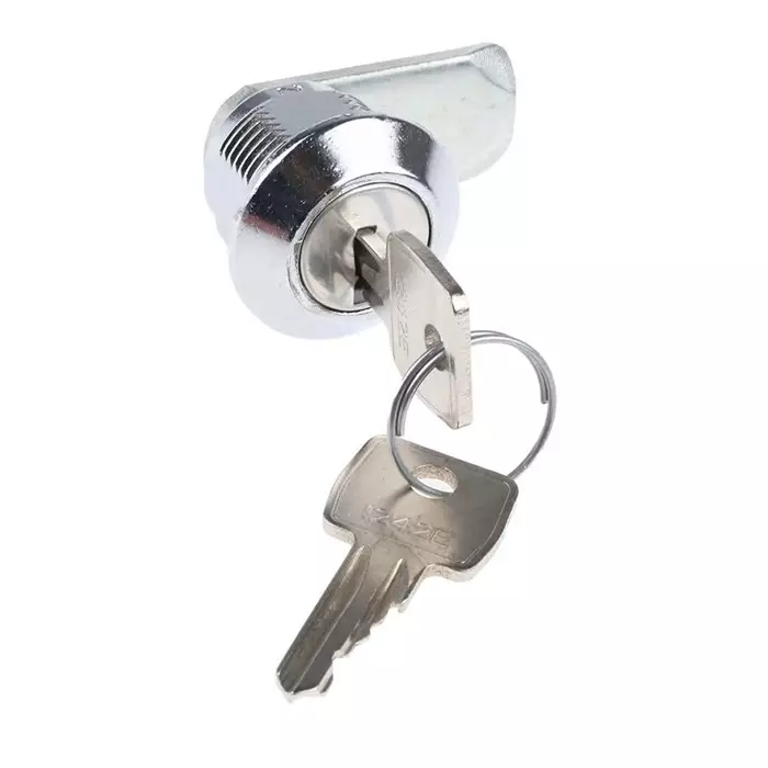 Euro-Locks Camlock 16 mm Panel-to-Tongue 23x20.2 mm Cutout Key , F328-03-2