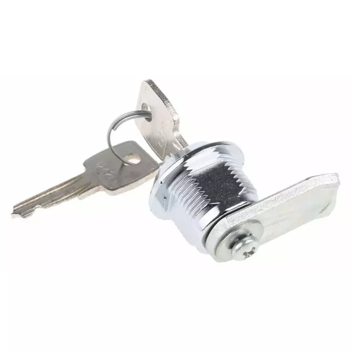 Euro-Locks Camlock 16 mm Panel-to-Tongue 23x20.2 mm Cutout Key , F328-03-2
