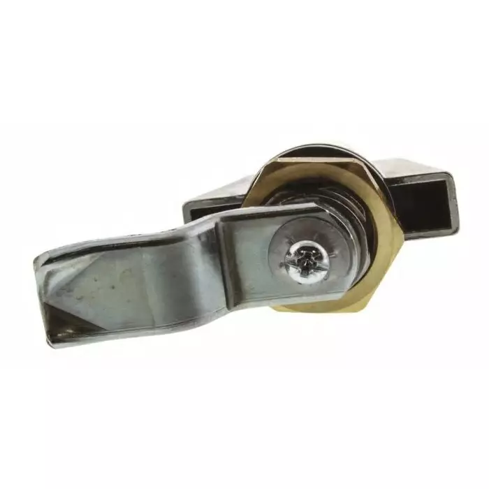 Euro-Locks a Lowe Fletcher group Company Camlock 16.1 mm Panel-to-Tongue 20.1x22.5 mm Cutout Key Unlock, 25012