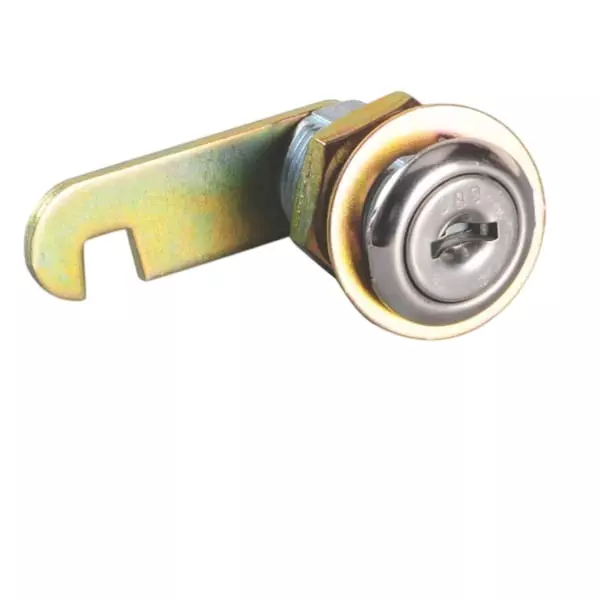 Ebco Target Cam Lock Threaded Size 30 mm, Nickel Plated Finish and 23 mm Cutout, E-MCL2-30