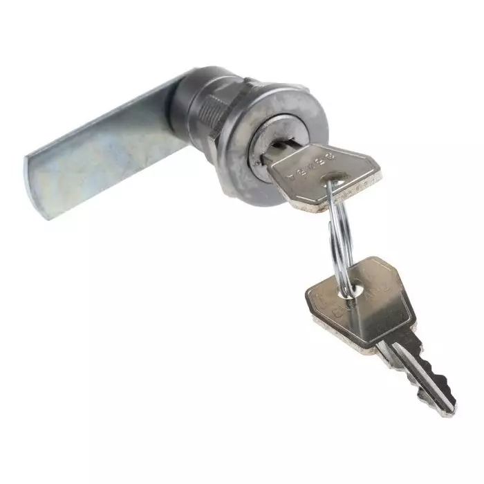 Euro-Locks a Lowe Fletcher group Company Camlock 22.6 mm Panel-to-Tongue 19.5x16.6 mm Cutout Key Unlock, 5600583