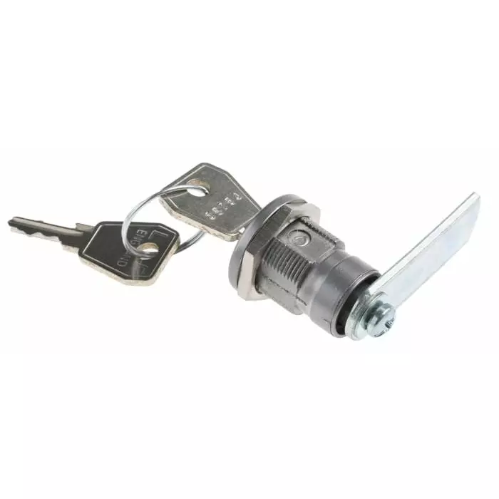 Euro-Locks a Lowe Fletcher group Company Camlock 22.6 mm Panel-to-Tongue 19.5x16.6 mm Cutout Key Unlock, 5600583
