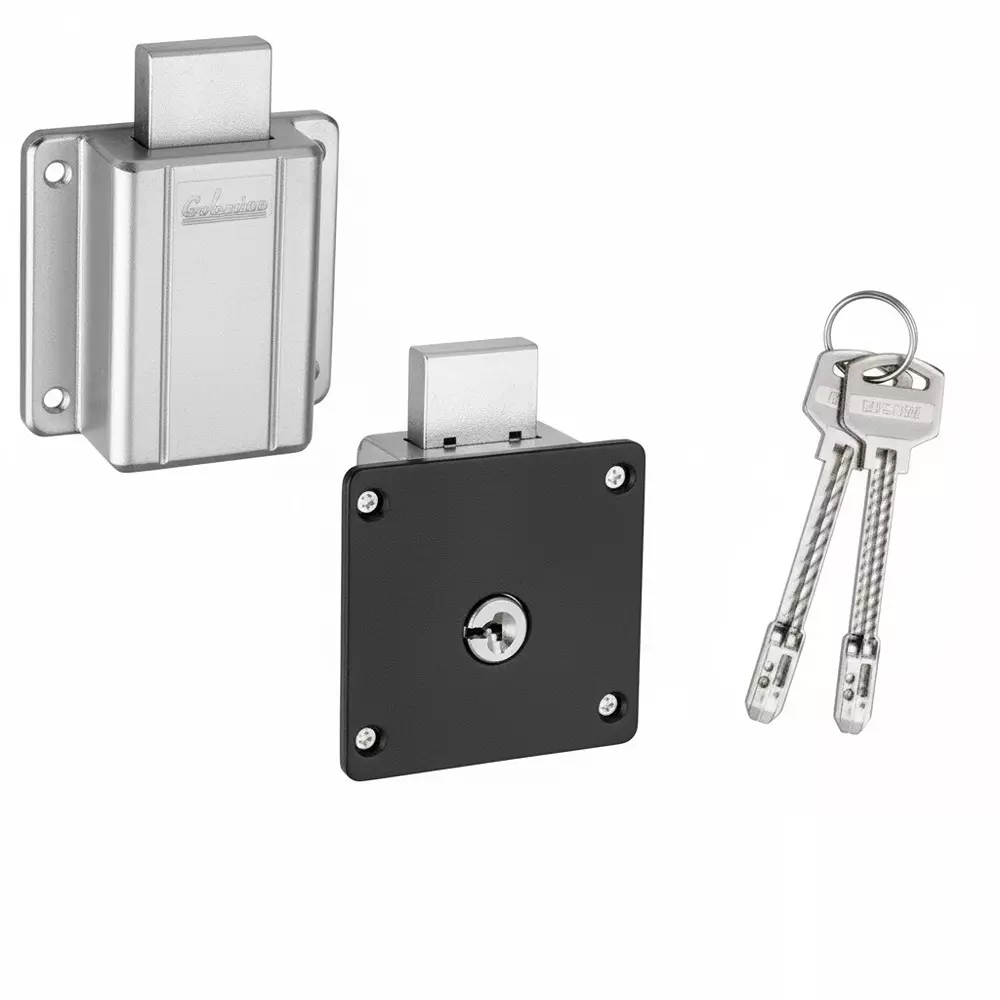 Quba Furniture Lock Vertex SS Finish, Q 203V