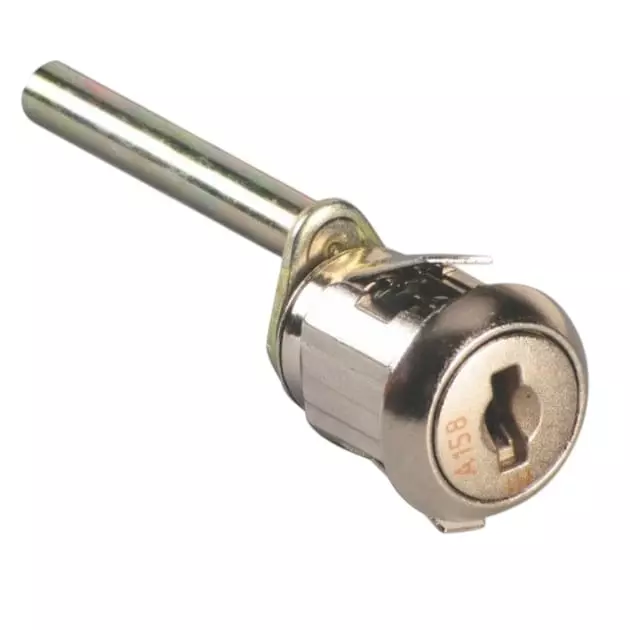 Ebco Premium Pedestal Lock Nickel Plated Finish and 19 mm Cutout, P-MPL2-22