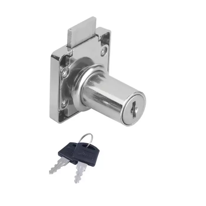 OZONE Multi Purpose Lock 32 mm Door Thickness With Rectangular Bolt Plastic Head Key Zinc Die Cast Lock Material, OE-MPLP 32MM CP