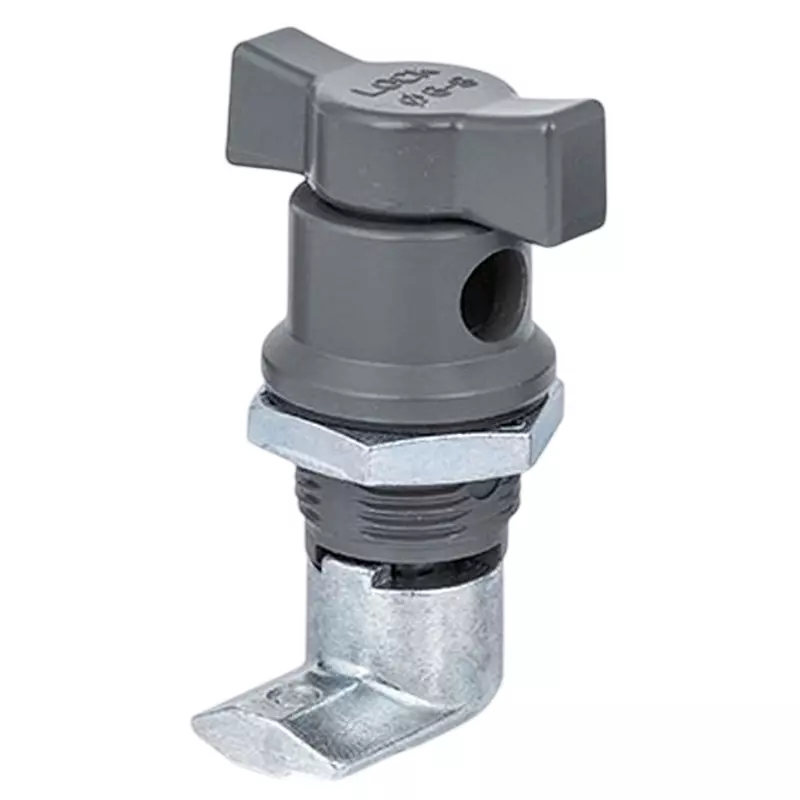 RS PRO Camlock Zinc Plated Steel Silver IP54 22.5 mm 33 mm Knob, 188941