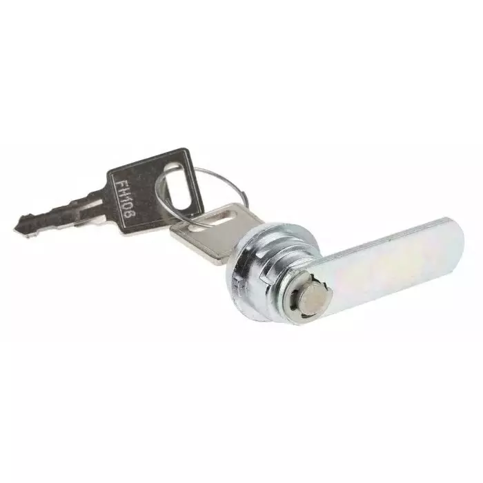 Euro-Locks a Lowe Fletcher group Company Camlock 9.5 mm Panel-to-Tongue 20.3x17.7 mm Cutout Key Unlock, F143-03-2