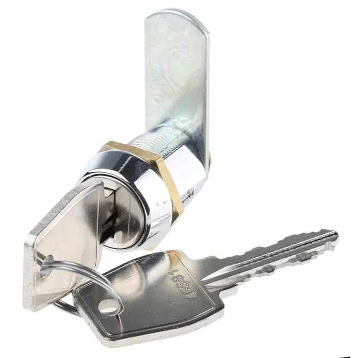 Euro-Locks a Lowe Fletcher group Company Camlock 20 mm Panel-to-Tongue 19.1x16.1 mm Cutout Key Unlock, 0806/51/2