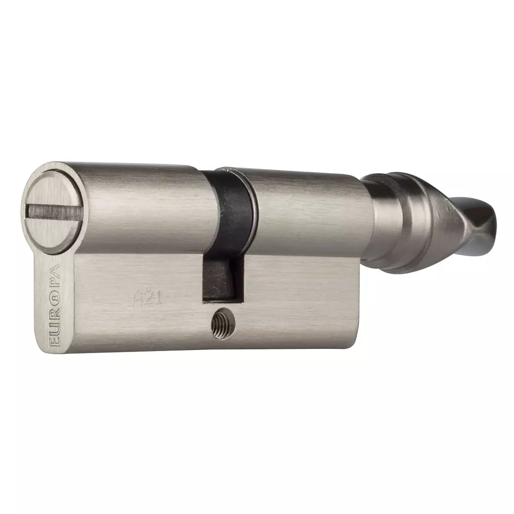 Europa Mortise Lock Body Coin & Knob 60 mm Stainless Steel Finish, M016