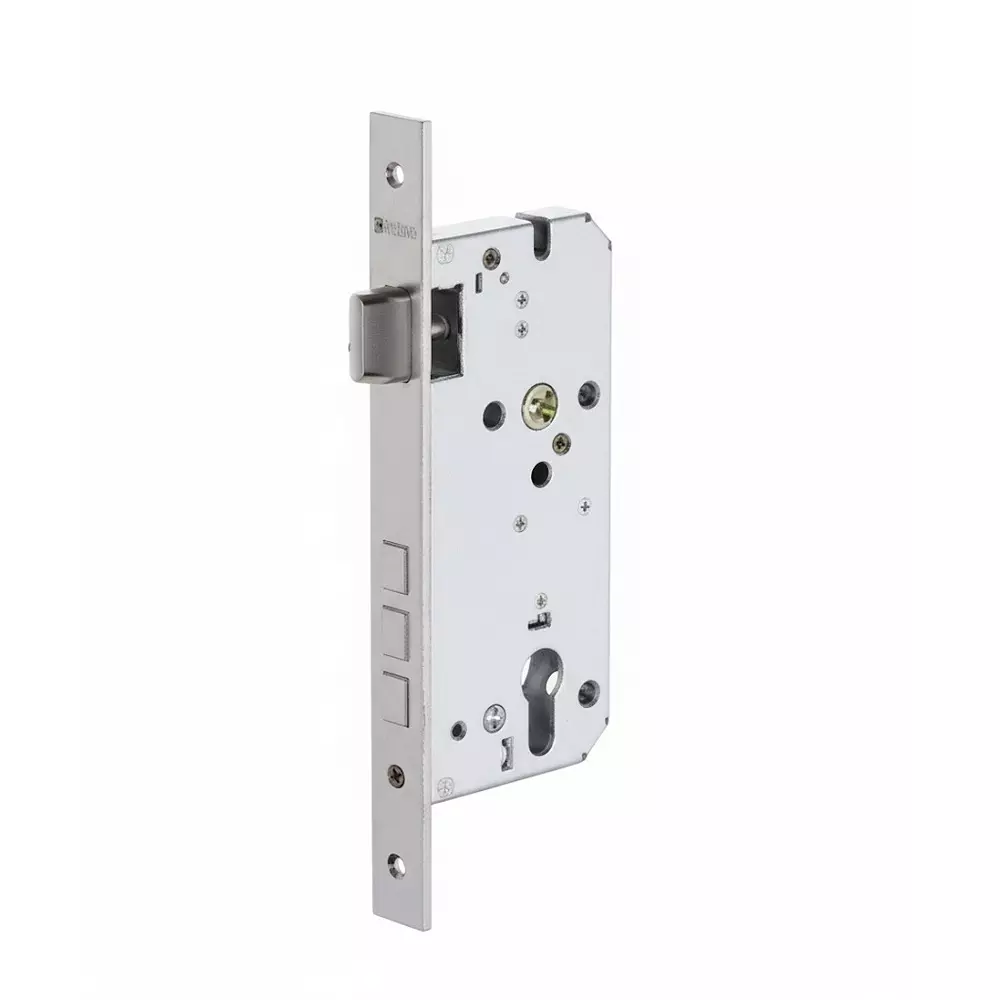 AIDO XL-C XL-C 3085 Sash Lock With Latch And Dead Bolt Strike Plate SS Matt Finish