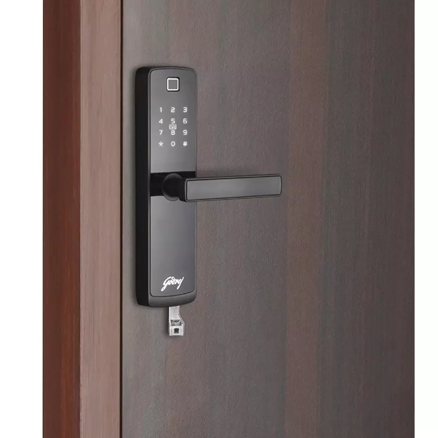 Godrej Digital Mortise Lock Catus Connect 60 mm Black, 4216