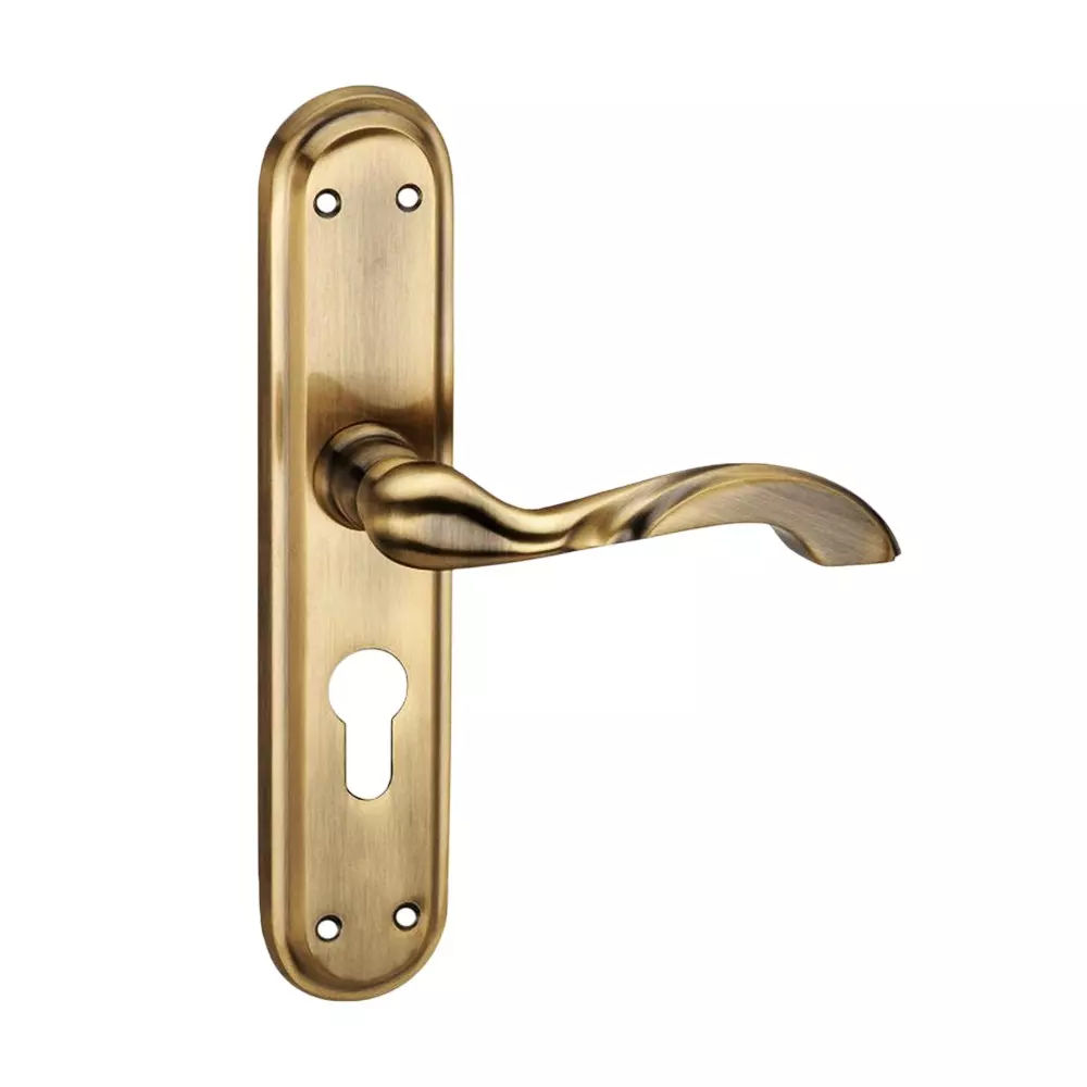 Link Lilly Cylinder Mortise Handle BSK Antique (8 inch) 203.2 mm