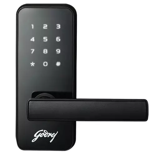 Godrej Digital Mortise Lock Catus Touch 50 mm Black, 4199