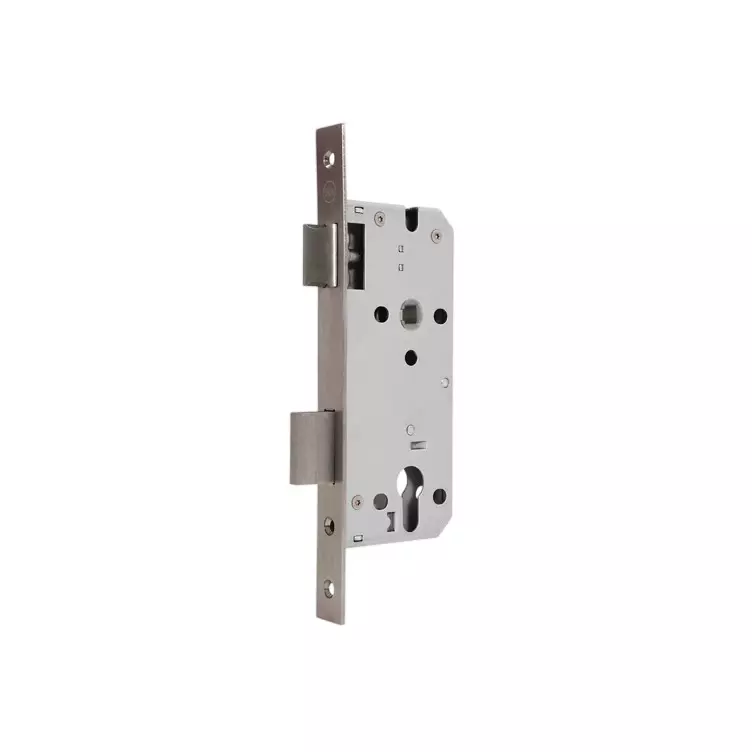 Yale Premium Residential Mortise Lock 85 mm C2C Satin Steel Finish 45 mm Backset Steel, EN85/45