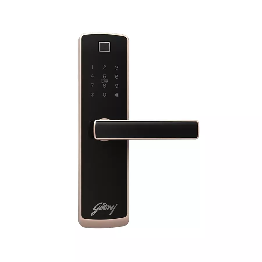 Godrej Digital Mortise Lock Catus Connect 60 mm Rose Gold, 4217