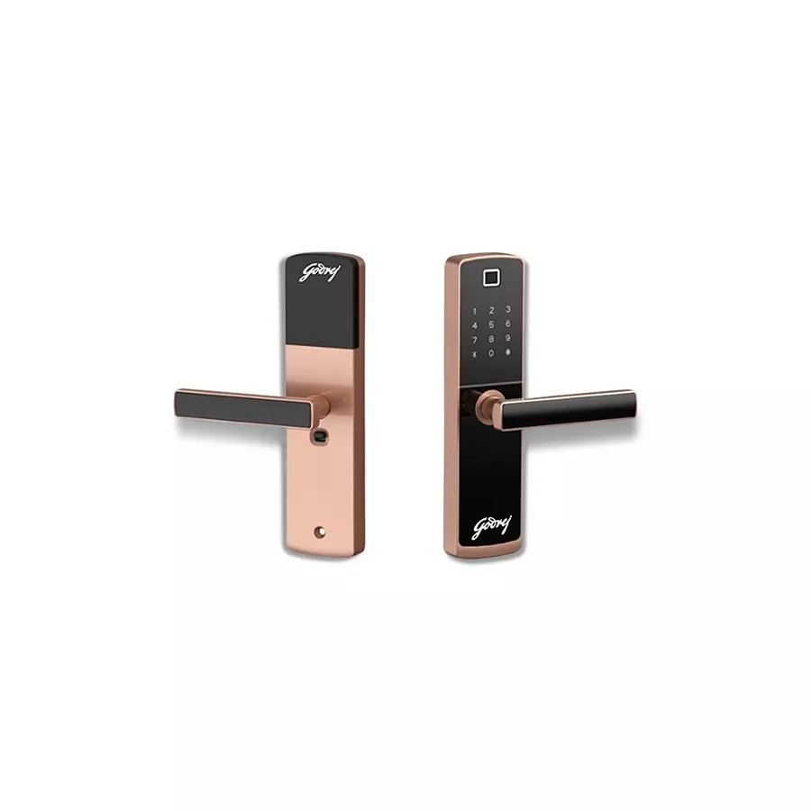 Godrej Digital Mortise Lock Catus Connect 60 mm Rose Gold, 4217