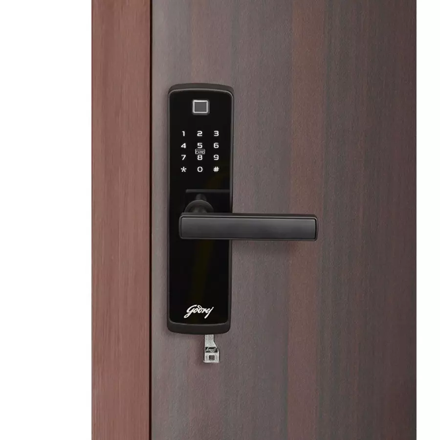 Godrej Digital Mortise Lock Catus Touch Plus 60 mm Black, 4214