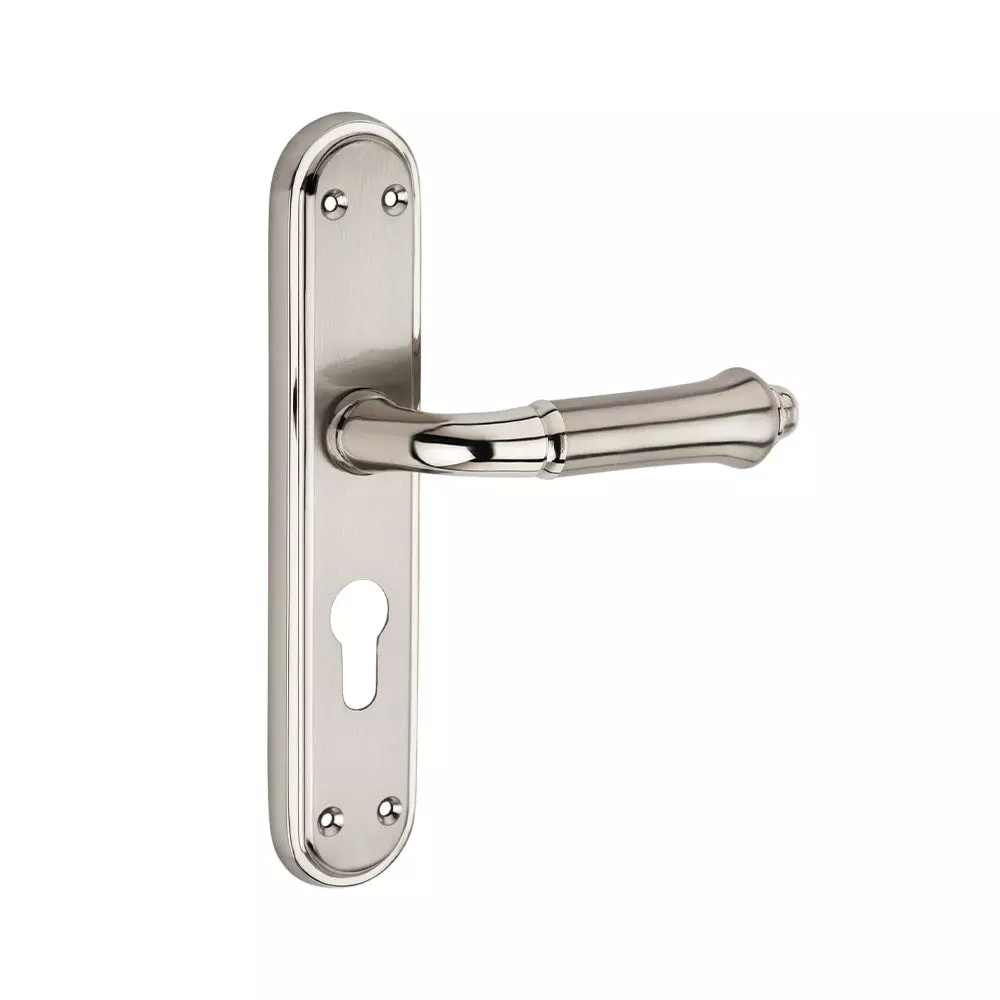Link Lotus Cylinder Mortise Handle BSK Stainless Steel (8 inch) 203.2 mm