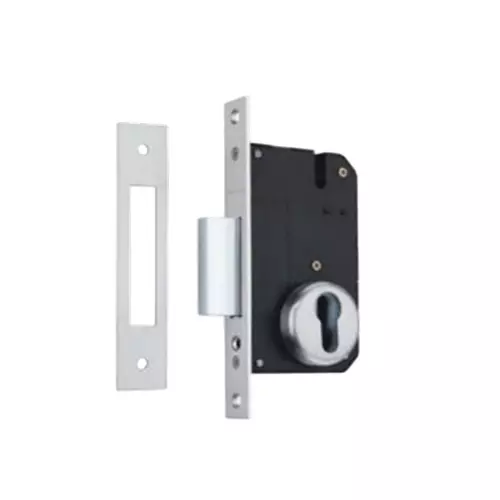 Link Mortise Dead Lock Stainless Steel Finish, 0040
