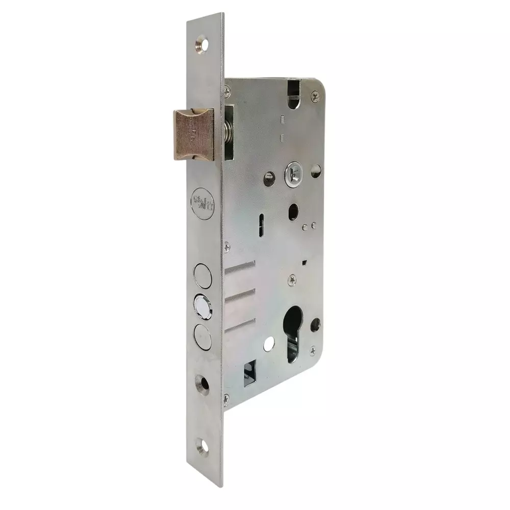 Yale Premium Residential Mortise Lock 85 mm C2C Satin Steel Finish 60 mm Backset Steel, RP E3B 60