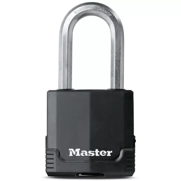 MASTER LOCK Key Weatherproof Padlock 10 mm Shackle, M515EURDLHCC