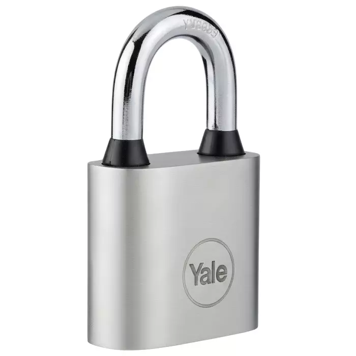 Yale Disc Padlocks 21 x 15 mm Shackle Clearance 1 CEN Rating Hardened Steel Polished Finish, Y112/30/121/1