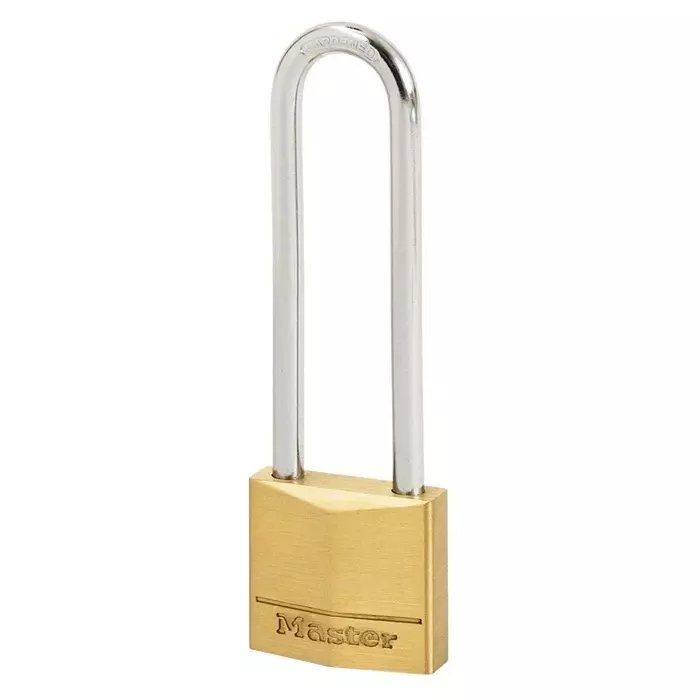 MASTER LOCK Padlock Brass Padlock 7 mm Shackle 50 mm Body, 150EURDLJ