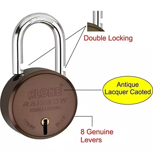 alone-locks-65-mm-alloy-steel-coffee-antique-4-same-keys-padlock-pack-of-2