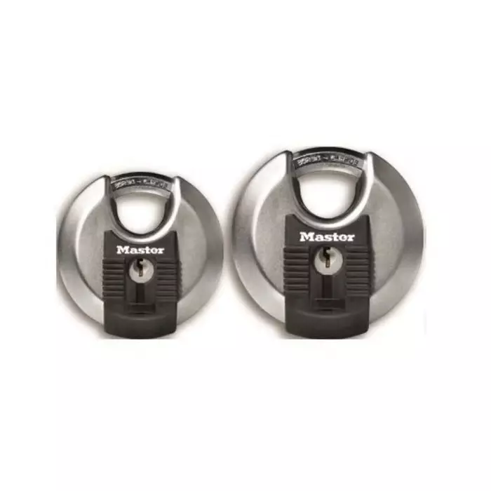 MASTER LOCK Key Weatherproof Padlock 10 mm Shackle, M40EURDCC