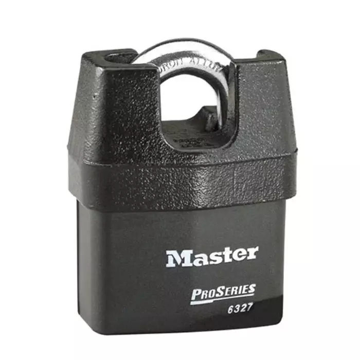 MASTER LOCK Key Weatherproof Padlock 11 mm Shackle, 6327EURDCC