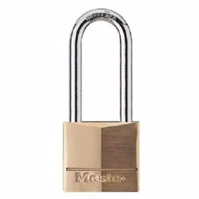 MASTER LOCK Padlock Brass Padlock 6 mm Shackle 51 mm Body, 140EURDLH