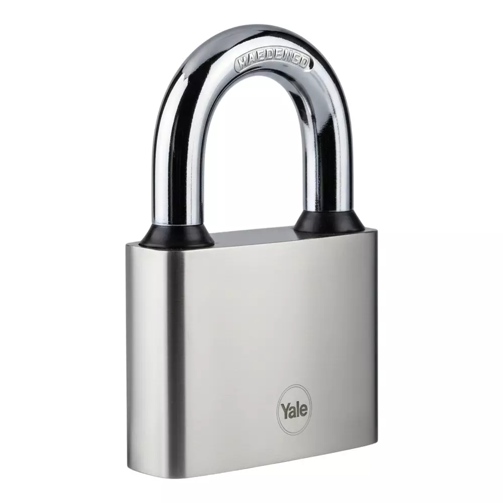 Yale Disc Padlocks 32 x 30 mm Shackle Clearance 2 CEN Rating Hardened Steel Polished Finish, Y112/60/132/1